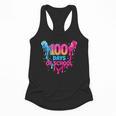 Baseball Ice Cream Drip 100 Days Of School Boys Girls 100th Flowy Tank