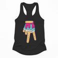 Baseball Ice Cream Drip Home Plate Glove Respect Drip 2 Side Flowy Tank