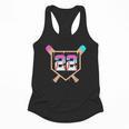 Baseball Ice Cream Drip Number 22 Player 22nd Birthday Flowy Tank Baseball Ice Cream Drip Number 22 Player 22nd Birthday Flowy Tank
