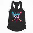 Baseball Ice Cream Drip Number 67 Player 67th Birthday 67 Flowy Tank Baseball Ice Cream Drip Number 67 Player 67th Birthday 67 Flowy Tank