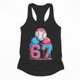 Baseball Ice Cream Drip Six Seven Gen Alpha Meme 67 Flowy Tank