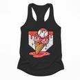 Baseball Ice Cream Drip Baseball Strawberry For Youth Red Flowy Tank Baseball Ice Cream Drip Baseball Strawberry For Youth Red Flowy Tank