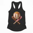 Baseball Ice Cream Drip Style Melting Ice Cream Youth Teen Flowy Tank Baseball Ice Cream Drip Style Melting Ice Cream Youth Teen Flowy Tank