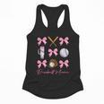 Baseball Mama Era Bows Baseball Mom Women Flowy Tank