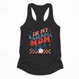 In My Baseball Mom Era Groovy Mom Baseball Mama Mother's Day Flowy Tank