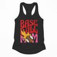 Baseball Mom Game Day Trendy Pink Leopard Mama Flowy Tank