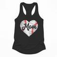 Baseball Mom Heart Mother's Day Mom Grandma Mama Boys Girls Flowy Tank
