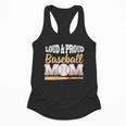 Baseball Mom Leopard Print Loud And Proud With Ball & Bat Flowy Tank