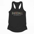 Baseball Mom Leopard Print Baseball Mama Mother's Day Flowy Tank