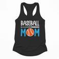 Baseball Mom Leopard Print Baseball Mama Women Mother's Day Flowy Tank
