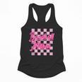 Baseball Mom And Pink Grid Sports Mother Mama Player Flowy Tank Baseball Mom And Pink Grid Sports Mother Mama Player Flowy Tank