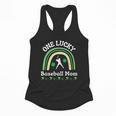 Baseball Mom St Patrick's Day Irish Shamrock Sports Flowy Tank Baseball Mom St Patrick's Day Irish Shamrock Sports Flowy Tank