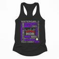 Baseball Mom Traits For Great Mothers Grey And Purple Flowy Tank Baseball Mom Traits For Great Mothers Grey And Purple Flowy Tank