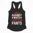 Baseball Moms Against White Baseball Pants Flowy Tank Baseball Moms Against White Baseball Pants Flowy Tank