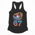 Baseball Player 67 Number 67th Sports Ice Cream Drip Flowy Tank Baseball Player 67 Number 67th Sports Ice Cream Drip Flowy Tank
