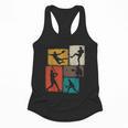 Baseball Player Collage Men Kids Coach Youth Boys Flowy Tank