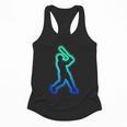 Baseball Player Graphic Flowy Tank