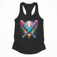 Baseball Player Ice Cream Drip Flowy Tank Baseball Player Ice Cream Drip Flowy Tank
