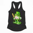 Baseball Player Ice Cream Drip Shamrocks St Patrick's Day Flowy Tank Baseball Player Ice Cream Drip Shamrocks St Patrick's Day Flowy Tank