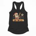 Baseball Santa 67 Christmas Xmas Boys Retro Flowy Tank
