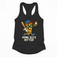 Boys Pizza Theme Baseball Home Hitter Flowy Tank Boys Pizza Theme Baseball Home Hitter Flowy Tank