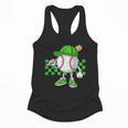 Boys St Patricks Day Baseball Player Pitcher Coach Kids Flowy Tank Boys St Patricks Day Baseball Player Pitcher Coach Kids Flowy Tank