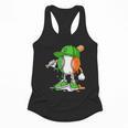 Boys St Patricks Day Kids Baseball Player Ice Cream Drip Flowy Tank