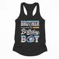 Brother Of The Birthday Boy Baseball Ice Cream Drip Matching Flowy Tank