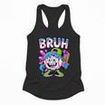Bruh Baseball Drip Boys Youth Ice Cream Dripping Baseball Flowy Tank