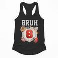Bruh I'm 8 Baseball 8th Birthday Sports 8 Year Old Boy Flowy Tank Bruh I'm 8 Baseball 8th Birthday Sports 8 Year Old Boy Flowy Tank