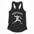 Christian Jesus Saves Baseball Pitcher Heaven 01 Sports Flowy Tank Christian Jesus Saves Baseball Pitcher Heaven 01 Sports Flowy Tank