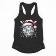 Christmas Baseball Boy Youth Kid Men Santa Hat Xmas Baseball Flowy Tank Christmas Baseball Boy Youth Kid Men Santa Hat Xmas Baseball Flowy Tank