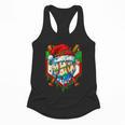 Christmas Baseball Ice Cream Drip Santa Baseball Player Kids Flowy Tank Christmas Baseball Ice Cream Drip Santa Baseball Player Kids Flowy Tank