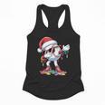 Christmas Baseball Ice Cream Dripping Santa Baseball Drip Flowy Tank Christmas Baseball Ice Cream Dripping Santa Baseball Drip Flowy Tank