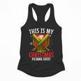 My Christmas Baseball Pajama Helmet Santa Xmas Men Boys Flowy Tank My Christmas Baseball Pajama Helmet Santa Xmas Men Boys Flowy Tank