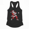 Christmas Baseball Player Santa Xmas Boys Men Toddler Flowy Tank