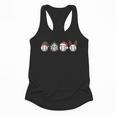 Christmas Baseball Player X-Mas Balls Flowy Tank