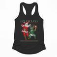 Christmas Santa Baseball Ugly Sweater Flowy Tank