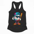 Cool Baseball Drip For Boys Ice Cream Drip Baseball Kids Flowy Tank Cool Baseball Drip For Boys Ice Cream Drip Baseball Kids Flowy Tank