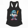 Cool Ice Cream Drip Baseball Drip For Boys Sports Kids Flowy Tank Cool Ice Cream Drip Baseball Drip For Boys Sports Kids Flowy Tank