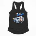 Cool Rabbit Baseball Easter Men Boy Toddler Kid Flowy Tank