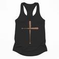 Cross Baseball Bats Christian Faith Sports Coach Pitcher Flowy Tank Cross Baseball Bats Christian Faith Sports Coach Pitcher Flowy Tank