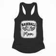 Custom Baseball Mom Number 86 Heart For Mom Flowy Tank