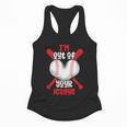 Cute Baseball Mom Out Of Your League Mommy Sports Players Flowy Tank