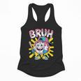 Drip Baseball Boy Youth Kid Ice Cream Dripping Baseball Bruh Flowy Tank