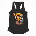 Drippy Pizza Baseball Slice Cartoon Sports Food Flowy Tank Drippy Pizza Baseball Slice Cartoon Sports Food Flowy Tank