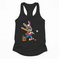 Easter Bunny Baseball Player Batter Rabbit Boys Kids Men Flowy Tank Easter Bunny Baseball Player Batter Rabbit Boys Kids Men Flowy Tank