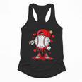 Game Day Baseball Drip Valentine Hearts Sport Lover Flowy Tank Game Day Baseball Drip Valentine Hearts Sport Lover Flowy Tank