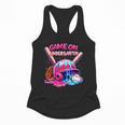 Game Kindergarten Baseball Ice Cream Drip On Back To School Flowy Tank