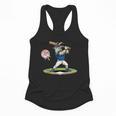 Goat Baseball Player With Bat And Ball Drip Animal Sports Flowy Tank Goat Baseball Player With Bat And Ball Drip Animal Sports Flowy Tank